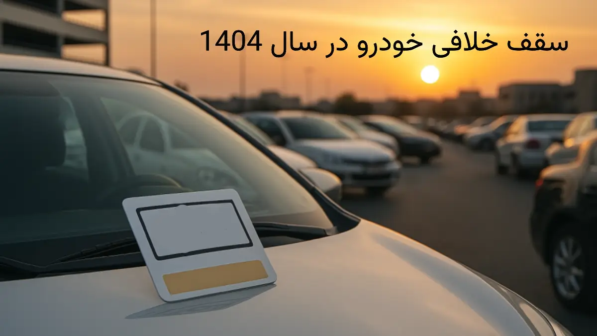 سقف خلافی خودرو 1404