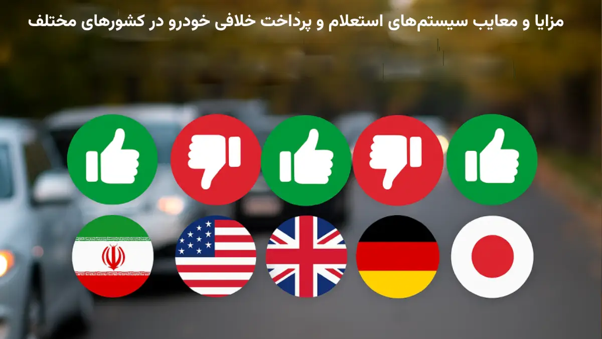 مزایا و معایب سیستم های استعلام خلافی کشورهای مختلف